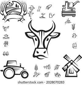Farmer Icon Pack Vector Fully