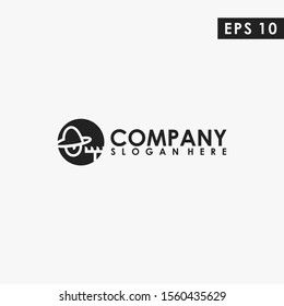Farmer Logo Design Modern Vector Template. Farmer. Vector Illustration