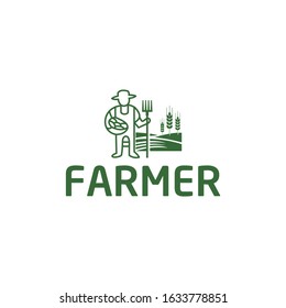 FARMER LOGO DESIGN-farmer Logo Template