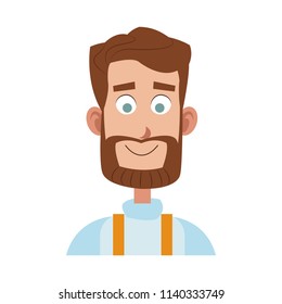 Farmer man cartoon