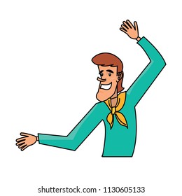 farmer man icon