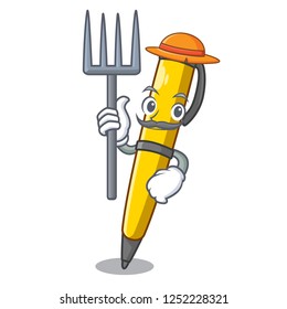 Farmer Pen shape that on a cartoon