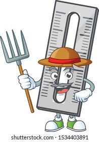 Farmer a ruler for the measuring instruments.