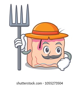 Farmer skin character cartoon style
