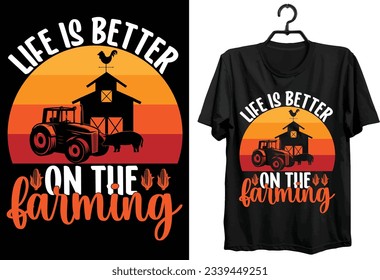 Farmer Svg T-shirt Design. Funny Gift Farmer T-shirt Design For Farming Lovers. Typography, Custom, Vector t-shirt design. World All Farmer T-shirt Design.
 svg