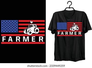Farmer Svg T-shirt Design. Funny Gift Farmer T-shirt Design For Farming Lovers. Typography, Custom, Vector t-shirt design. World All Farmer T-shirt Design.
 svg