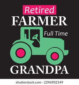 Farmer T Shirt Design Image