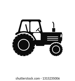 Farmer tractor icon – stock vector