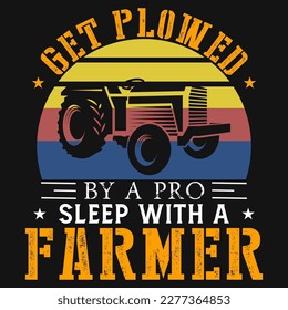 Farmer tshirt design vector design 