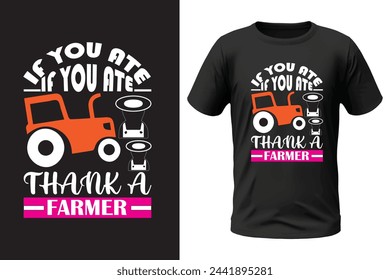 Farmer t-shirt design and vector file