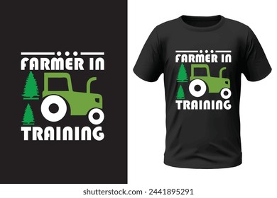 Farmer t-shirt design and vector file