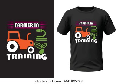 Farmer t-shirt design and vector file