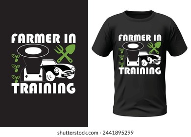 Farmer t-shirt design and vector file