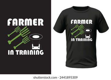 Farmer t-shirt design and vector file