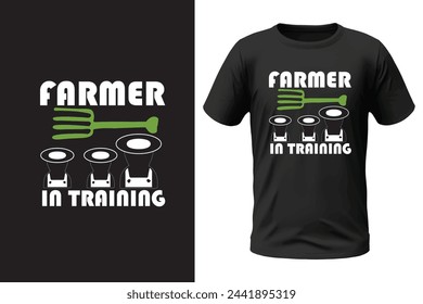 Farmer t-shirt design and vector file