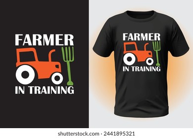 Farmer t-shirt design and vector file