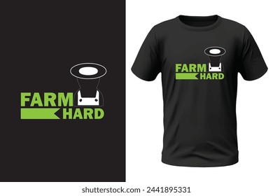 Farmer t-shirt design and vector file