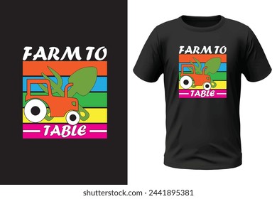 Farmer t-shirt design and vector file