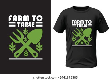 Farmer t-shirt design and vector file