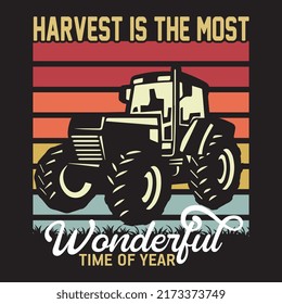 Farmer vintage typography t shirt design