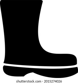 farmer and worker boots vector illustration icon