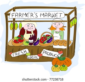 Farmer's market.