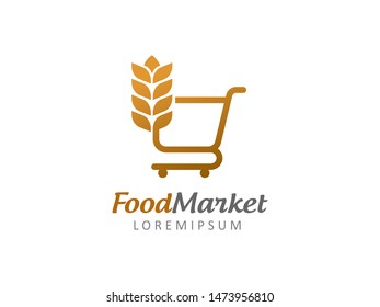 Farmers market logo symbol or icon template