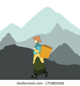 farmers who are working in the fields