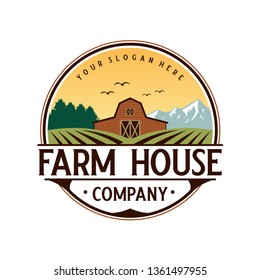 Farmhouse classic logo design