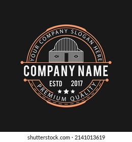 Farmhouse, farm life, farmhouse living retro vintage logo design
