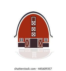 Farmhouse with garage