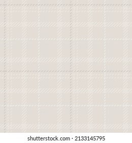 Farmhouse grey seamless plaid vector pattern. Gingham baby color checker background. Woven tweed all over print. 