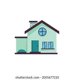 Farmhouse Home Style Vector Illustration Design Stock Vector (Royalty ...