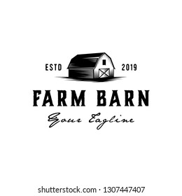 Farmhouse logo design inspiration, Barn logo design inspiration - Farm logo isolated on white background