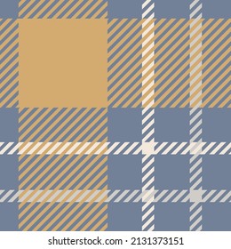 Farmhouse seamless plaid vector pattern. Gingham baby color checker background. Woven tweed all over print. 