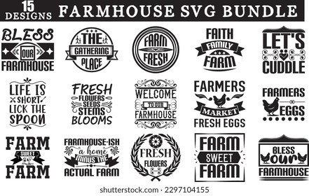 farmhouse svg bundle, farmhouse svg design