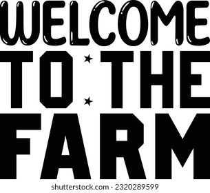 Farmhouse svg design and eps file