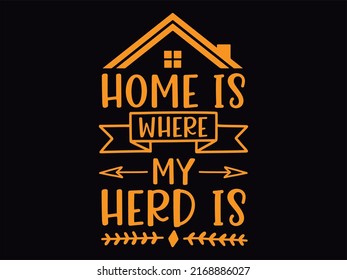 Bauernhof-T-Shirt-Design, Vektordatei