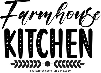 Farmhouse Typography Vector Design, Farm T-shirt Design, vector illustration.