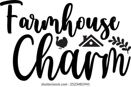 Farmhouse Typography Vector Design, Farm T-shirt Design, vector illustration.