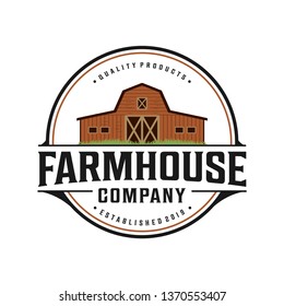 Farmhouse Vintage Logo Design