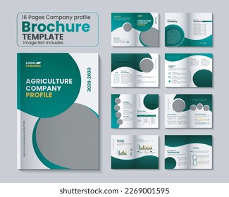 Farming and agricultural company profile brochure template and organic farming company profile brochure design, agricultural business company profile brochure design