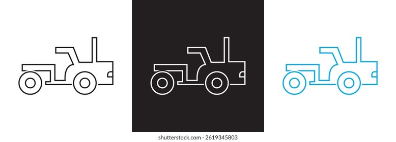 Farming, agriculture icon. Vector for websites, mobile interfaces, presentations, banner, visual branding etc. Vector illustration. isolated on white and black background. EPS 10
