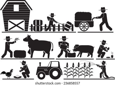 Farming and Agriculture Icons