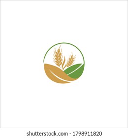 Vector de diseño de logotipo agrícola