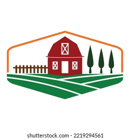 Diseño de logotipo agrícola vectorial Icono Ilustración Identidad de marca