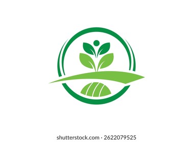 Farming and Agriculture logo design, Vector design Concept
