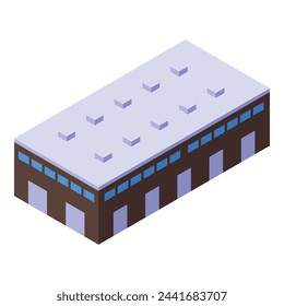 Farming biogas icon isometric vector. Nature energy bio pump. Plant gas