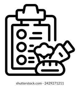 Farming economy downtown icon outline vector. Food crisis challenge. Agricultural famine collapse