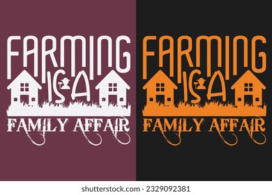 La Agricultura Es Un Asunto Familiar, Camiseta De Agricultores, Camisa De Cultivo, Camiseta De Granjas, Camiseta De Animales Agrícolas, Camisa De Animales Agrícolas, Agricultura, Camisa De Amante Animal, Regalos De Agricultores